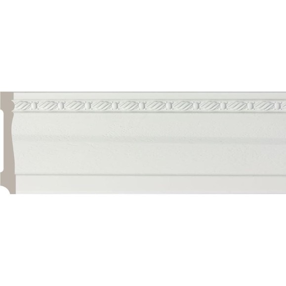 Плинтус Cosca Decor интерьерный багет, 95x14x2400 мм, Белый матовый СПБ019745 Плинтус Cosca Decor интерьерный багет, 95x14x2400 мм, Белый матовый СПБ019745
