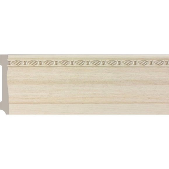 Плинтус Cosca Decor интерьерный багет, 95x14x2400 мм, Крем СПБ019703 Плинтус Cosca Decor интерьерный багет, 95x14x2400 мм, Крем СПБ019703