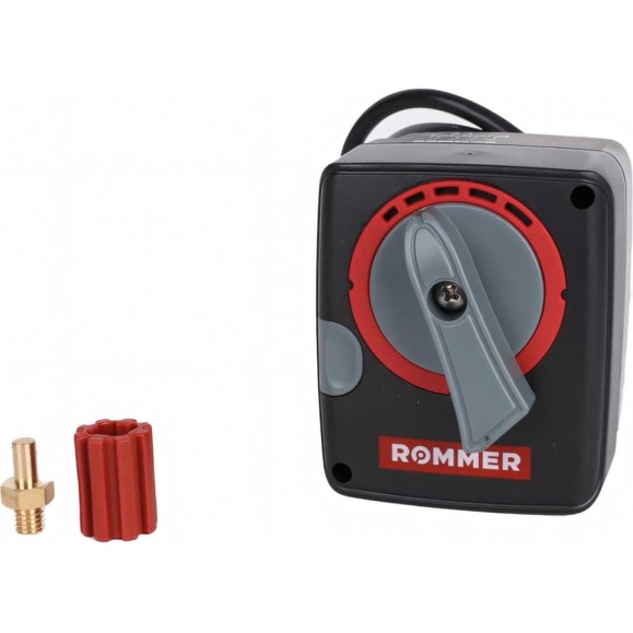 Сервопривод ROMMER 24v, c регулировкой по сигналу 0-10v, 60s, 120s/90 Rvm-0005-024001 RG0091K40CCVRP