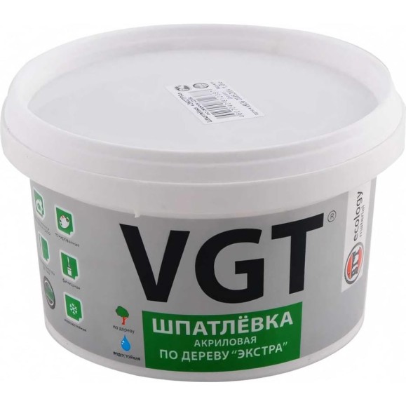 Шпаклевка по дереву Экстра Береза 0,3 кг VGT 11594870