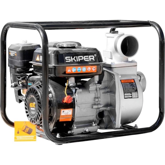 Мотопомпа SKIPER LT30CX (для слабозагрязненной воды, 1100 л/мин) 00-00010982 Мотопомпа SKIPER LT30CX (для слабозагрязненной воды, 1100 л/мин) 00-00010982