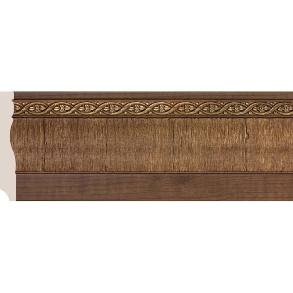 Плинтус Cosca Decor интерьерный багет, 95x14x2400 мм, Дуб тёмный СПБ016616 Плинтус Cosca Decor интерьерный багет, 95x14x2400 мм, Дуб тёмный СПБ016616