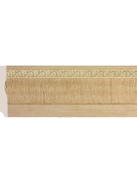 Плинтус Cosca Decor интерьерный багет, 95x14x2400 мм, Ясень золотистый СПБ016618 Плинтус Cosca Decor интерьерный багет, 95x14x2400 мм, Ясень золотистый СПБ016618