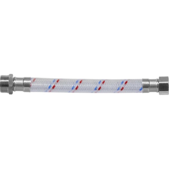Гибкая подводка для воды ЦС ГИГАНТ 17 нейлон 1/2”Г х 1/2Ш L-150 см, штука ГП002416 Гибкая подводка для воды ЦС ГИГАНТ 17 нейлон 1/2”Г х 1/2Ш L-150 см, штука ГП002416