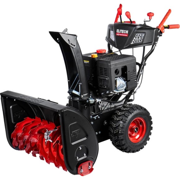 Бензиновый снегоуборщик Elitech St 1271le (e1609.015.00) 203760 Бензиновый снегоуборщик Elitech St 1271le (e1609.015.00) 203760