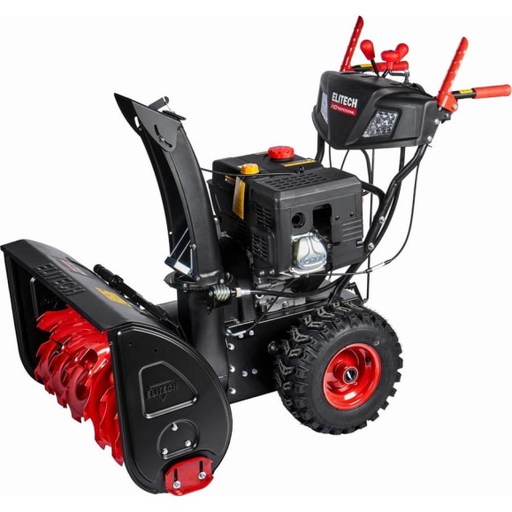 Бензиновый снегоуборщик Elitech St 1476le (e1609.016.00) 203761 Бензиновый снегоуборщик Elitech St 1476le (e1609.016.00) 203761