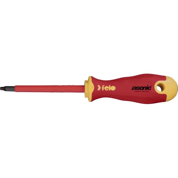 Диэлектрическая отвертка квадрат SQ 2х100 Felo Ergonic 41920090 Диэлектрическая отвертка квадрат SQ 2х100 Felo Ergonic 41920090