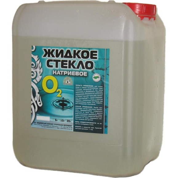 Жидкое стекло О-2 10 л 1жс10пр Жидкое стекло О-2 10 л 1жс10пр