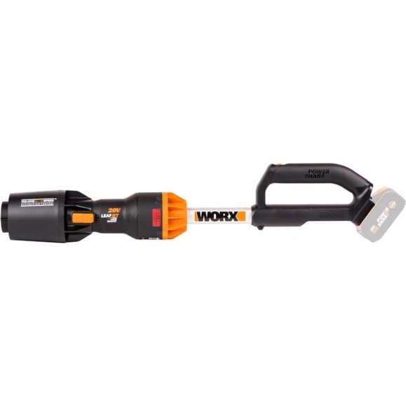 Аккумуляторная бесщеточная воздуходувка WORX 20 В WG543E.9 Аккумуляторная бесщеточная воздуходувка WORX 20 В WG543E.9