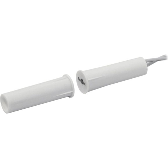 Магнитоконтактный датчик Smartec ST-DM020NC-WT НЗ, белый, врезной для деревянных дверей smkd0209 Магнитоконтактный датчик Smartec ST-DM020NC-WT НЗ, белый, врезной для деревянных дверей smkd0209
