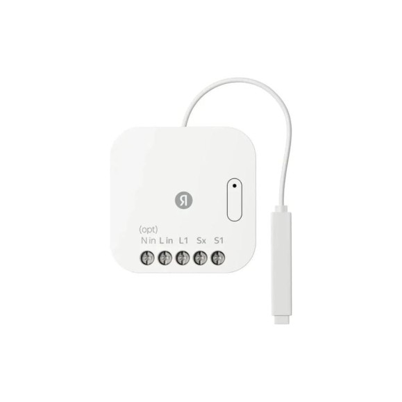 Умное реле Yandex Яндекс, одноканальное, Zigbee YNDX-00537 Умное реле Yandex Яндекс, одноканальное, Zigbee YNDX-00537