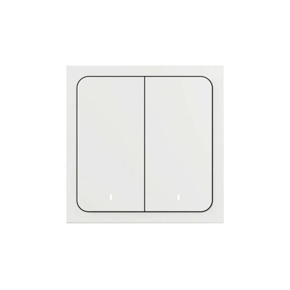 Умный выключатель Yandex Яндекс, 2 клавиши, Zigbee YNDX-00532 Умный выключатель Yandex Яндекс, 2 клавиши, Zigbee YNDX-00532