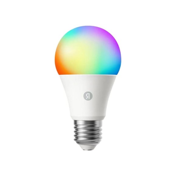 Умная лампочка Yandex Яндекс, Е27, RGB, 1300 Лм, Matter over Wi-Fi YNDX-00553 Умная лампочка Yandex Яндекс, Е27, RGB, 1300 Лм, Matter over Wi-Fi YNDX-00553