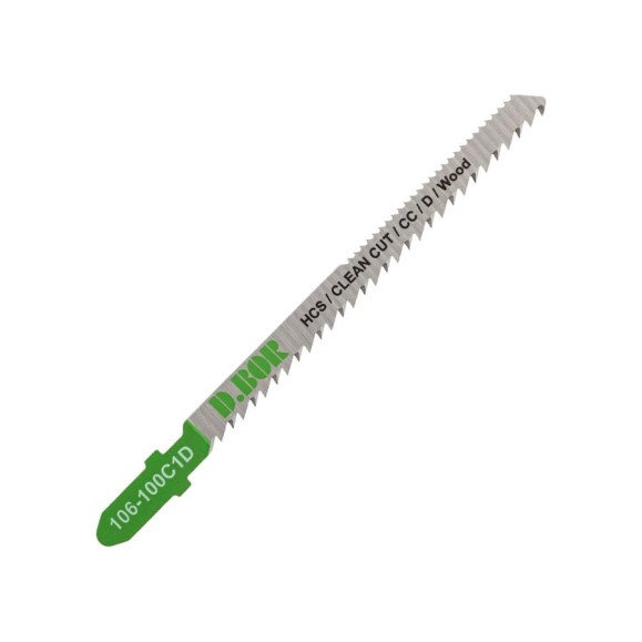 Пилки по дереву D.BOR 75/100х2.5 мм HCS / CLEAN CUT / CC / D / Wood (2 шт) D-106-100C1D-02 Пилки по дереву D.BOR 75/100х2.5 мм HCS / CLEAN CUT / CC / D / Wood (2 шт) D-106-100C1D-02