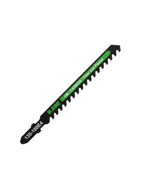 Пилка по абразивному материалу D.BOR 75/100х4 мм HM / CARBIDE / Fiber and Plaster (1 шт) D-135-100E4-01 Пилка по абразивному материалу D.BOR 75/100х4 мм HM / CARBIDE / Fiber and Plaster (1 шт) D-135-100E4-01
