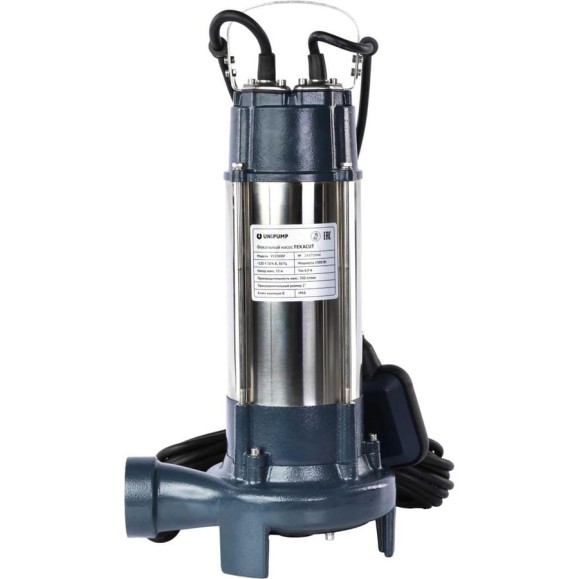 Фекальный насос Unipump FEKACUT V1800DF 78115 Фекальный насос Unipump FEKACUT V1800DF 78115