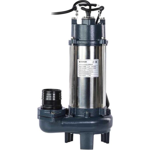 Фекальный насос Unipump FEKACUT V2200DF 94908 Фекальный насос Unipump FEKACUT V2200DF 94908