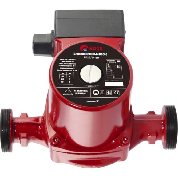 Циркуляционный насос EDON CP25/6-180 28330 Циркуляционный насос EDON CP25/6-180 28330