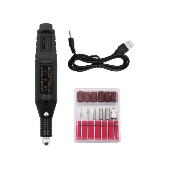 Мини гравер электрический Vitatools USB, гравировальная машинка 12 насадок graver-usb-dark-blue Мини гравер электрический Vitatools USB, гравировальная машинка 12 насадок graver-usb-dark-blue