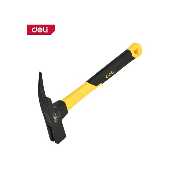 Молоток кровельщика DELI DL5060 600гр, магнит, противоскользящий боек, фибергласовая рукоять 168330 Молоток кровельщика DELI DL5060 600гр, магнит, противоскользящий боек, фибергласовая рукоять 168330
