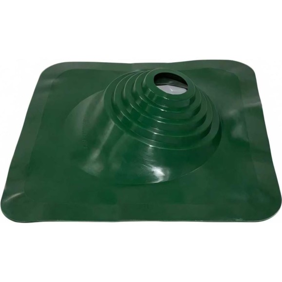 Кровельная угловая проходка Borge №1 (d=75-200, 420x420mm, RAL 6005 зеленый), силикон 01.214.04.04.01.000.6005 Кровельная угловая проходка Borge №1 (d=75-200, 420x420mm, RAL 6005 зеленый), силикон 01.214.04.04.01.000.6005