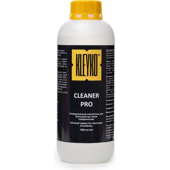 Очиститель поверхностей KLEYKO CLEANER PRO 1000 мл CLEAN-P Очиститель поверхностей KLEYKO CLEANER PRO 1000 мл CLEAN-P
