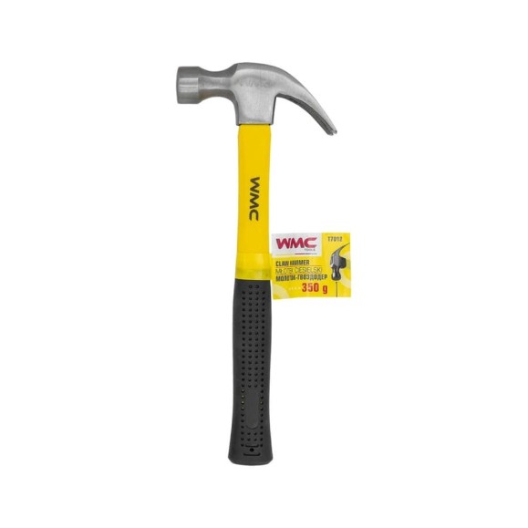 Молоток-гвоздодер WMC TOOLS 350гр WMC-T7012(61011) Молоток-гвоздодер WMC TOOLS 350гр WMC-T7012(61011)