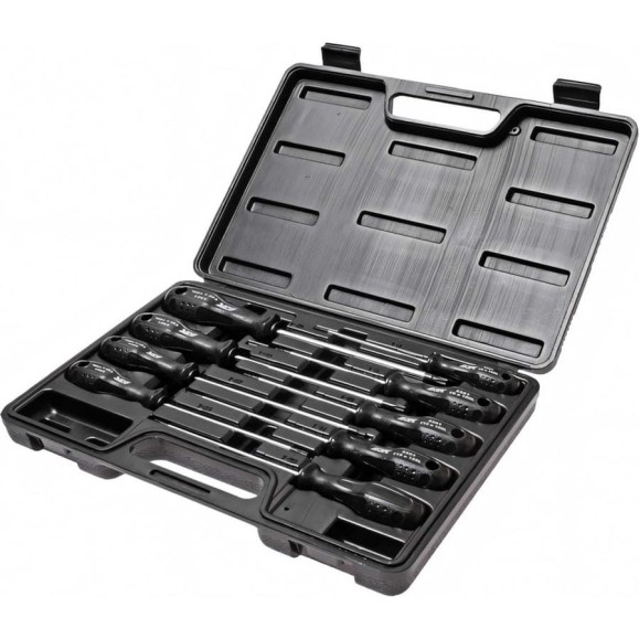Набор отверток TORX JTC T8xT40 в кейсе 9 предметов, 3301 668568 Набор отверток TORX JTC T8xT40 в кейсе 9 предметов, 3301 668568