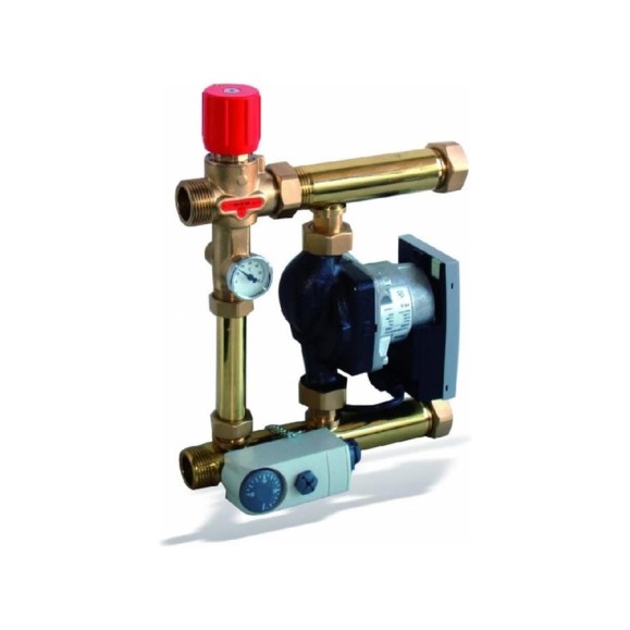 Смесительный узел с насосом Watts Wilo Yonos PARA 15/6, 1 ISOTHERM (межос. 21см) 10026869