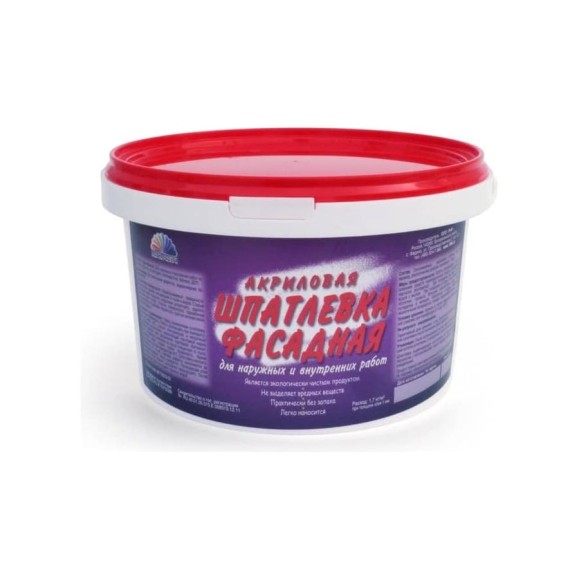 Шпатлевка акриловая фасадная Магия Радуги 15 кг 14614 279573