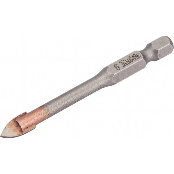 Сверло по стеклу для дрелей 1/4" 6Х65мм Makita D-15964 Сверло по стеклу для дрелей 1/4" 6Х65мм Makita D-15964