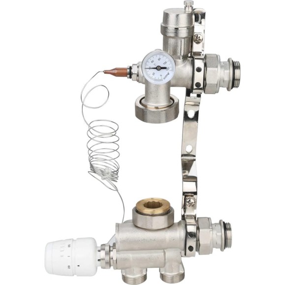 Насосно-смесительный узел для теплого пола Gappo без насоса, 1 Насосно-смесительный узел для теплого пола Gappo без насоса, 1