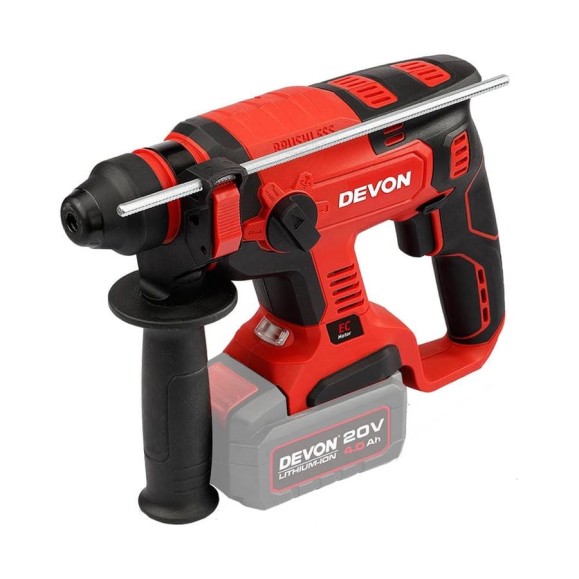 Аккумуляторный перфоратор DEVON без аккумулятора и ЗУ 5401-Li-20RH Аккумуляторный перфоратор DEVON без аккумулятора и ЗУ 5401-Li-20RH