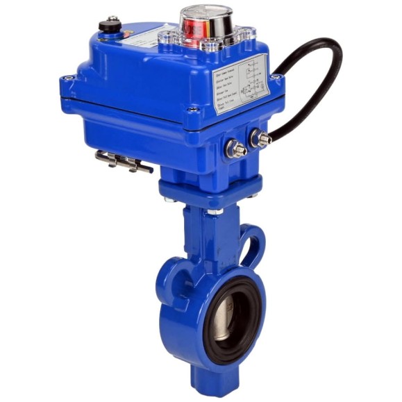 Затвор дисковый DN.ru AL-316L-EPDM-2W-Fb-ISO-H Ду25/32 электропривод 003 blue 12В D050-11953 Затвор дисковый DN.ru AL-316L-EPDM-2W-Fb-ISO-H Ду25/32 электропривод 003 blue 12В D050-11953