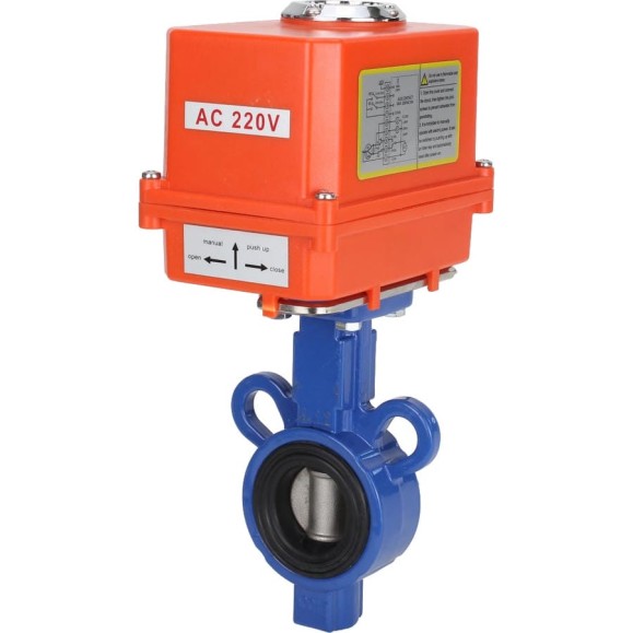 Дисковый затвор DN.ru AL-316L-EPDM Ду32 Ру16 электропривод QT-003 MINI 220В D050-11192 Дисковый затвор DN.ru AL-316L-EPDM Ду32 Ру16 электропривод QT-003 MINI 220В D050-11192