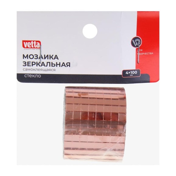 Зеркальная мозаика VETTA Бронза, 4x100 см 416-285 Зеркальная мозаика VETTA Бронза, 4x100 см 416-285