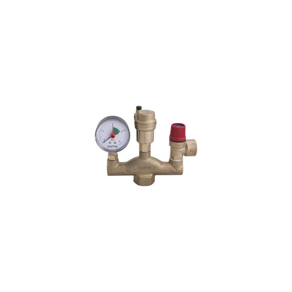 Группа безопасности котла Gappo 1" x 3 бара G1450 Группа безопасности котла Gappo 1" x 3 бара G1450