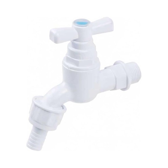 Водоразборный пластиковый кран для шланга AV Engineering 1/2" AVE099001 Водоразборный пластиковый кран для шланга AV Engineering 1/2" AVE099001