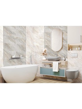 Декор Санрок Пойнт темный / Sunrock Dark Point NewTrend 300x600x9, серый DW36SNK15