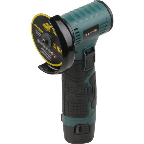 Углошлифовальная машина аккумуляторная Zitrek AG 12 PRO, 75мм, 12B, 2x2.5Ач, комплект дисков 085-1120 Углошлифовальная машина аккумуляторная Zitrek AG 12 PRO, 75мм, 12B, 2x2.5Ач, комплект дисков 085-1120