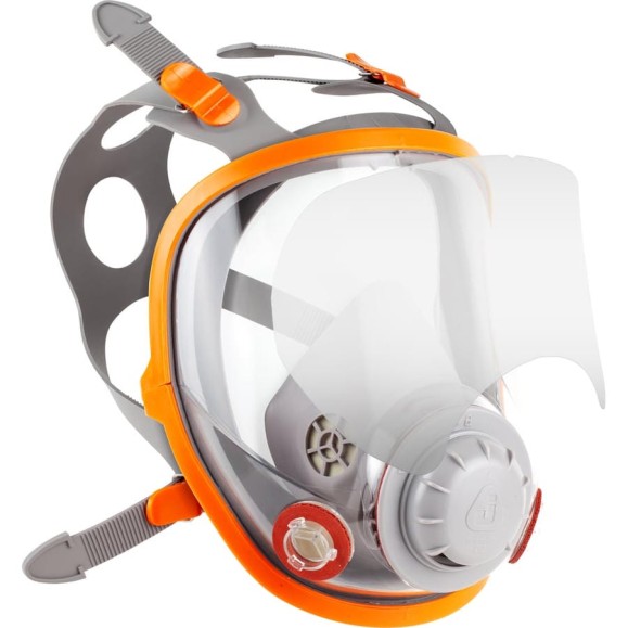 Полнолицевая маска + 10 пленок в комплекте Jeta Safety размер L 5950F-L Полнолицевая маска + 10 пленок в комплекте Jeta Safety размер L 5950F-L