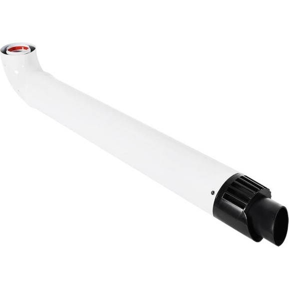 Комплект дымохода ROMMER стандарт 60/100 - 900 мм  хомут в комплекте + втулка d60 l-50 RCA-6010-210900 RG0091CSP6ELI5