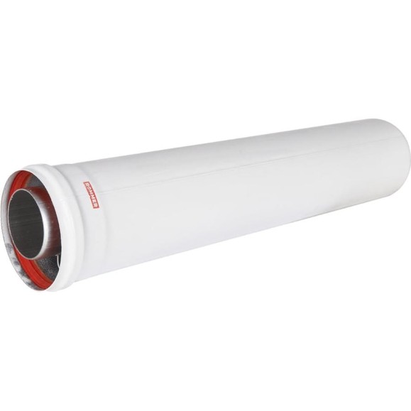 Коаксильный раструбный удлинитель дымохода ROMMER 60/100 l 500 RCA-6010-000500 RG0091CSP6HMAG Коаксильный раструбный удлинитель дымохода ROMMER 60/100 l 500 RCA-6010-000500 RG0091CSP6HMAG