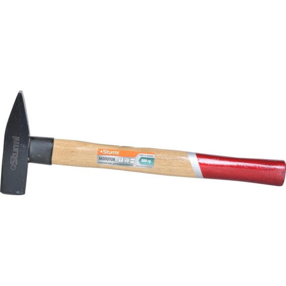 Молоток Sturm 800 г деревянная рукоятка 1010-52-WD0800 Молоток Sturm 800 г деревянная рукоятка 1010-52-WD0800