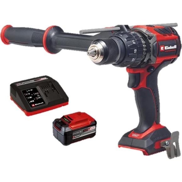 Дрель аккумуляторная ударная Einhell PXC TP-CD 18/120 Li-i BL, 18В, 5.2 Aч Plus 4514310SET Дрель аккумуляторная ударная Einhell PXC TP-CD 18/120 Li-i BL, 18В, 5.2 Aч Plus 4514310SET