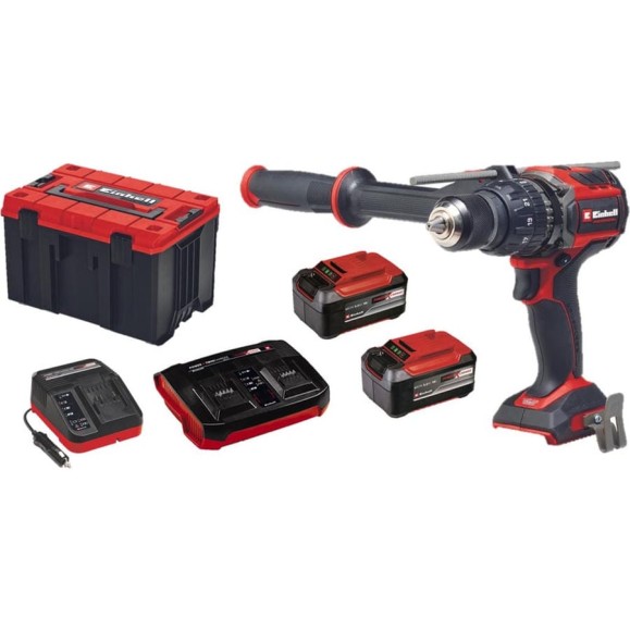 Дрель аккумуляторная ударная Einhell PXC TP-CD 18/120 Li-i BL, 18В, 120Нм, 2 акк. 5.2Ач+ЗУ230+ЗУ12+M-Case 4514310SETL Дрель аккумуляторная ударная Einhell PXC TP-CD 18/120 Li-i BL, 18В, 120Нм, 2 акк. 5.2Ач+ЗУ230+ЗУ12+M-Case 4514310SETL