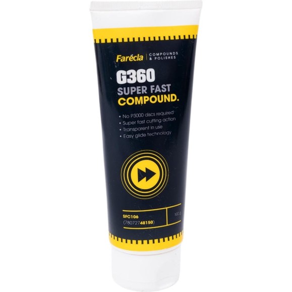 Паста абразивная полировальная G360 Super Fast Compound 100 г Farecla SFC106 Паста абразивная полировальная G360 Super Fast Compound 100 г Farecla SFC106