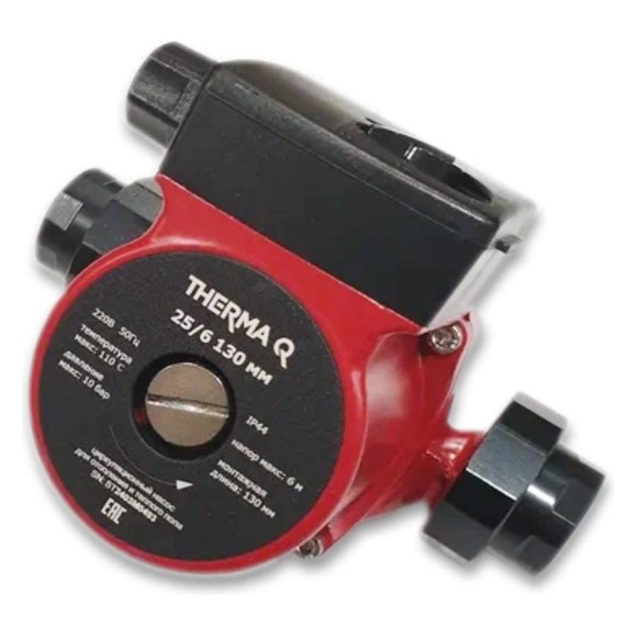 Насос циркуляционный МЕТАЛЛСЕРВИС МС THERMA Q 25/6 130 1260115 Насос циркуляционный МЕТАЛЛСЕРВИС МС THERMA Q 25/6 130 1260115