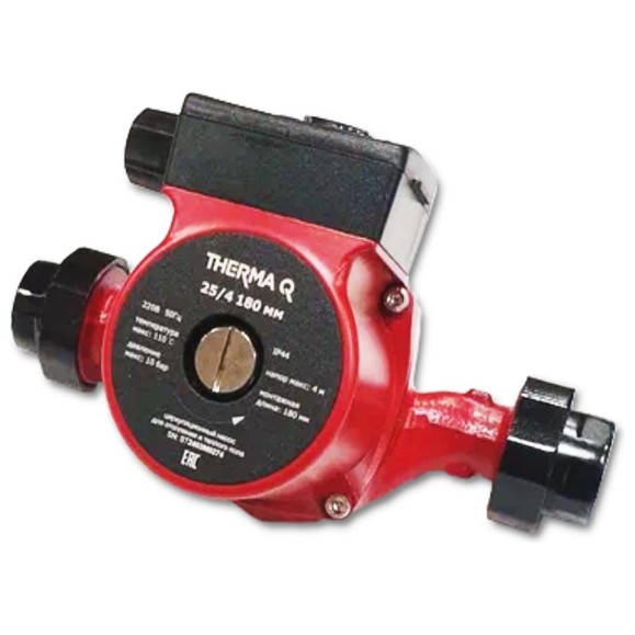 Насос циркуляционный МЕТАЛЛСЕРВИС МС THERMA Q 25/4 180 1260110 Насос циркуляционный МЕТАЛЛСЕРВИС МС THERMA Q 25/4 180 1260110