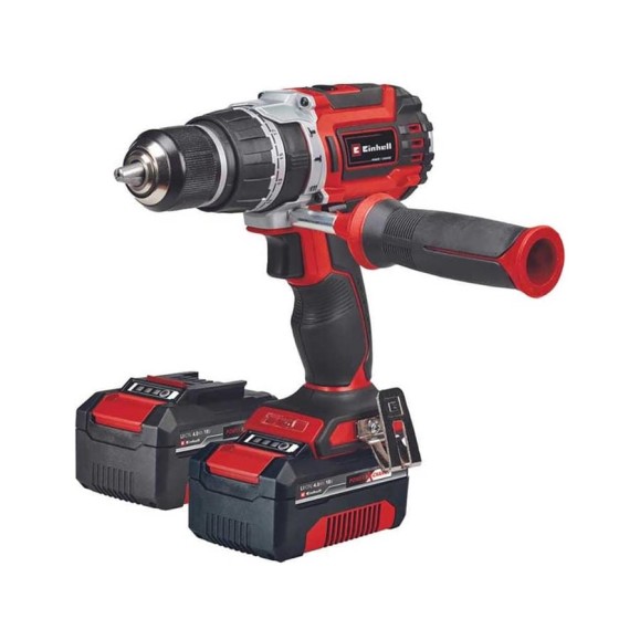 Аккумуляторная ударная дрель Einhell PXC TP-CD 18/60 Li-i BL, 18В, 60 Нм, 13 мм, 2x4.0 Ач, кейс E-Case S-F 4514208 Аккумуляторная ударная дрель Einhell PXC TP-CD 18/60 Li-i BL, 18В, 60 Нм, 13 мм, 2x4.0 Ач, кейс E-Case S-F 4514208